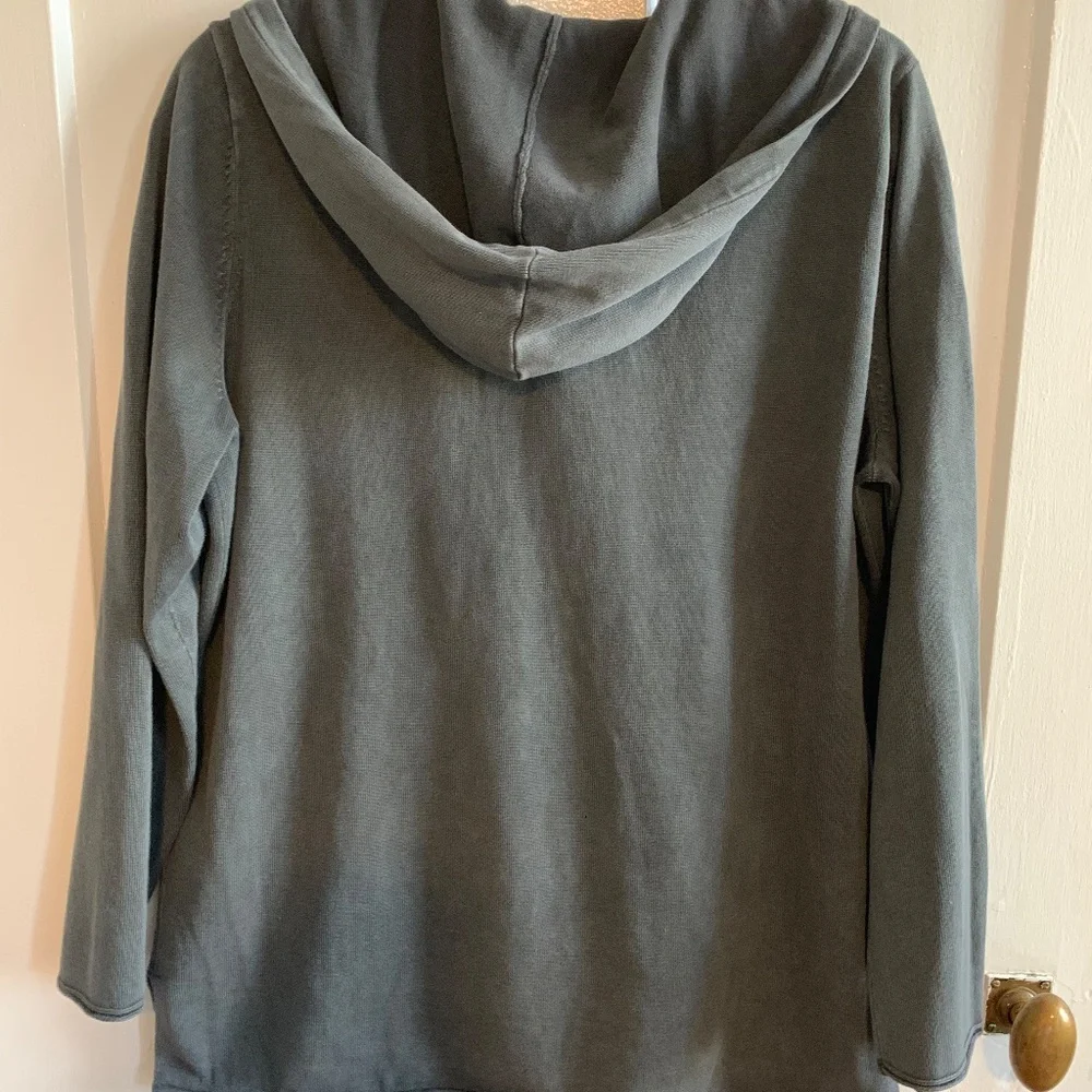 Barefoot Dreams Sunbleached Cotton Bonfire Hoodie - Picture 6 of 7